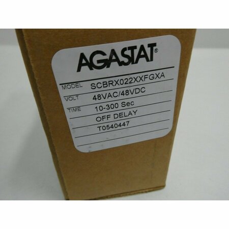 Agastat TIMING RELAY 48V-AC 48V-DC PLUG-IN RELAY SCBRX022XXFGXA